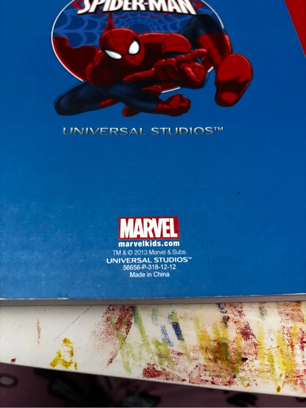 Marvel Spider-Man Hardcover Notebook